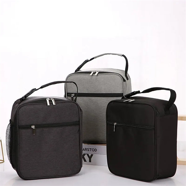 Leak Proof Thermal Picnic Meal Tote Insulated Lunch Bag