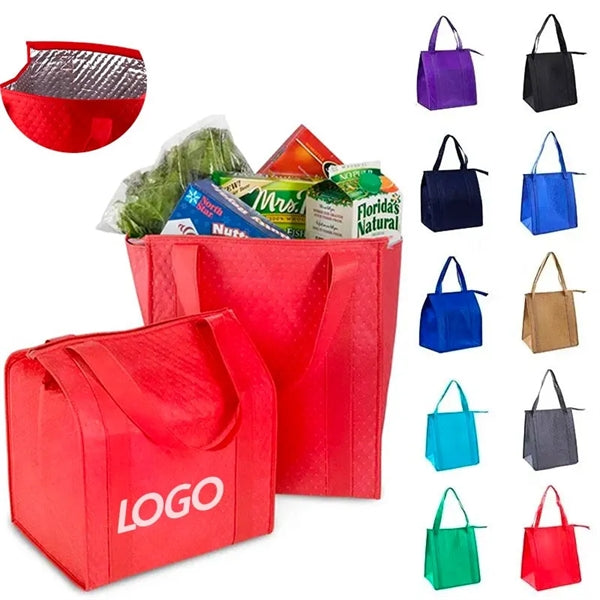 Thermal Non-Woven Grocery Cooler Bag