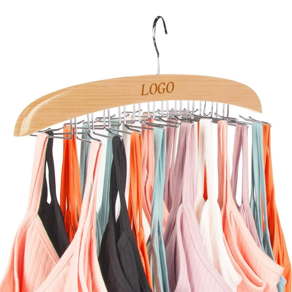 Tank Top Hanger with 24 Foldable Metal Hooks