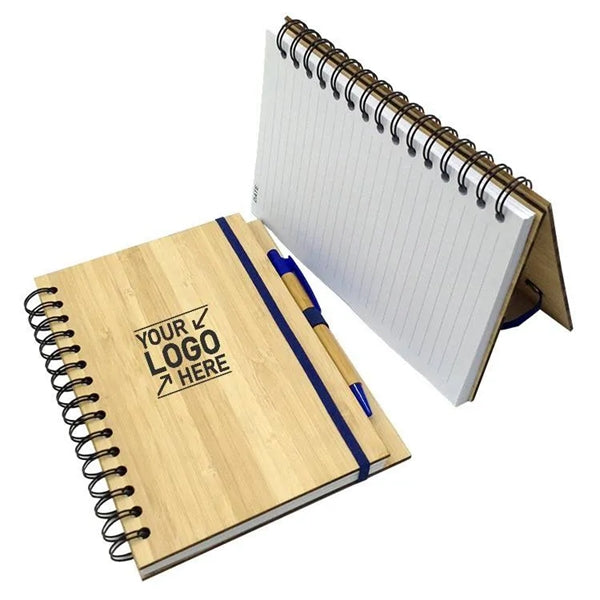 Bamboo Board Spiral Notebook