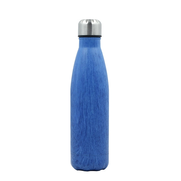 Wood Grain Bowling Ball Shaped Stainless Steel Insulated Cup