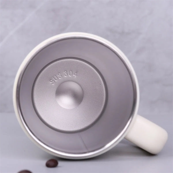 Large Capacity Travel Coffee Mug With Handle