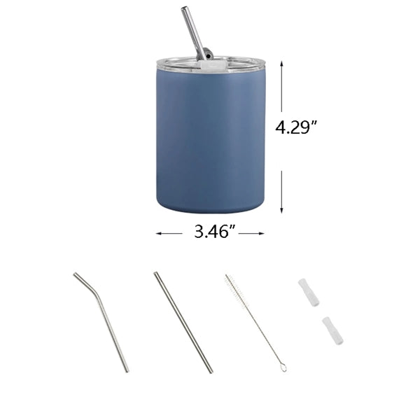 10 Oz Tumbler With Lid And Straw