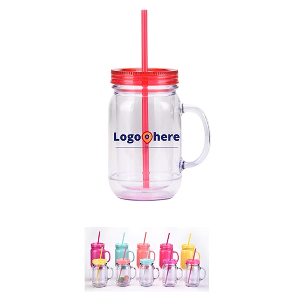 Mason Jar With Handle
