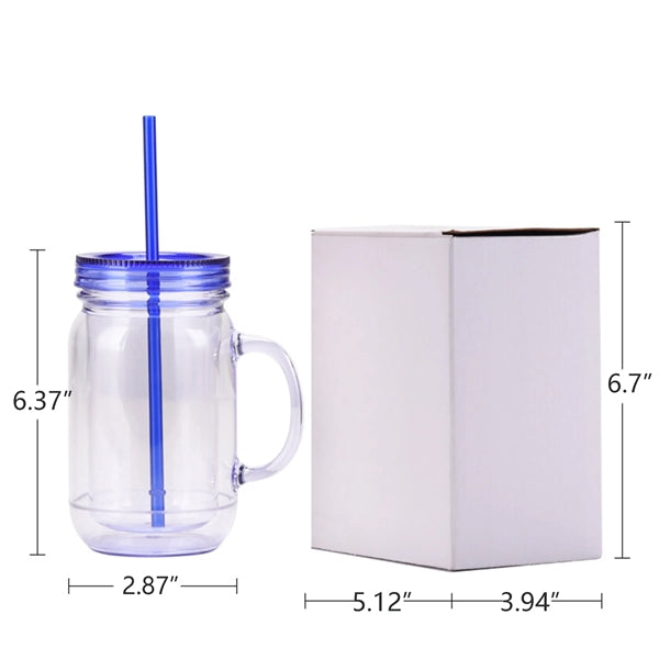 Mason Jar With Handle