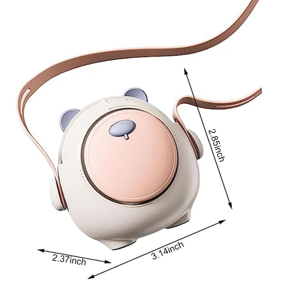 Mute Portable Hanging Neck Cooling Mini Fan with Lanyard