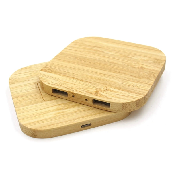 Square Wooden Wireless Charger