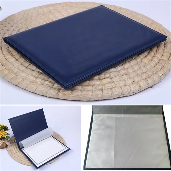 Leatherette Certificate Holder