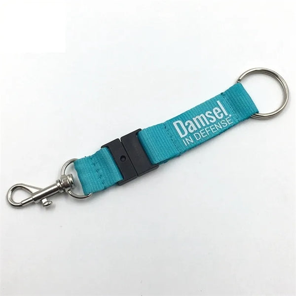 Strap Key Chain w/Safety Breakaway and Lobster Claw