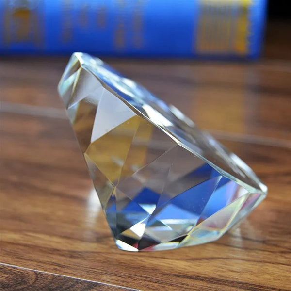 Round Diamond Paperweight