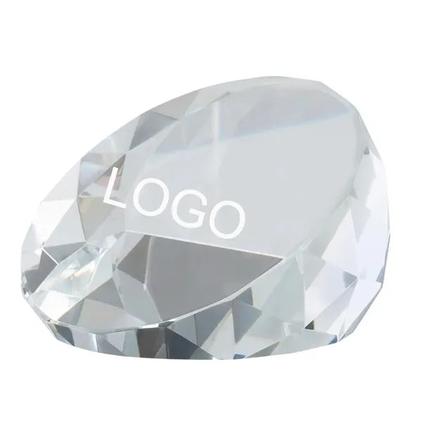 Round Diamond Paperweight