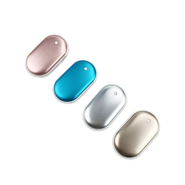 Portable Double-Sided Hand Warmers Mini Mobile Power Bank