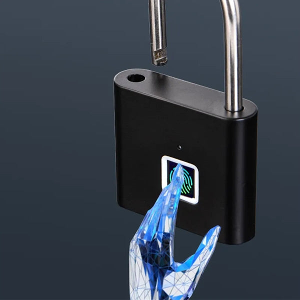 Keyless Biometric Lock Smart Touch Fingerprint Padlock
