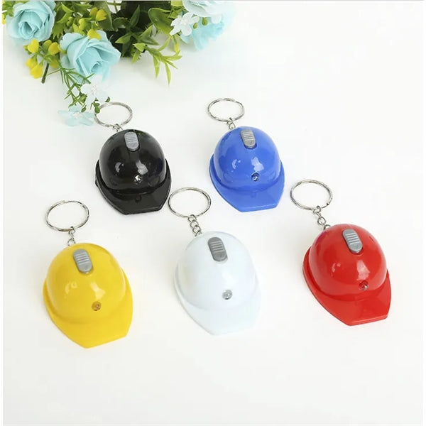 Safety Helmet Bottle Opener Keychain