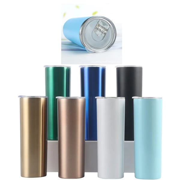 20 Oz Straight Thermos & Skinny Sublimation Tumbler