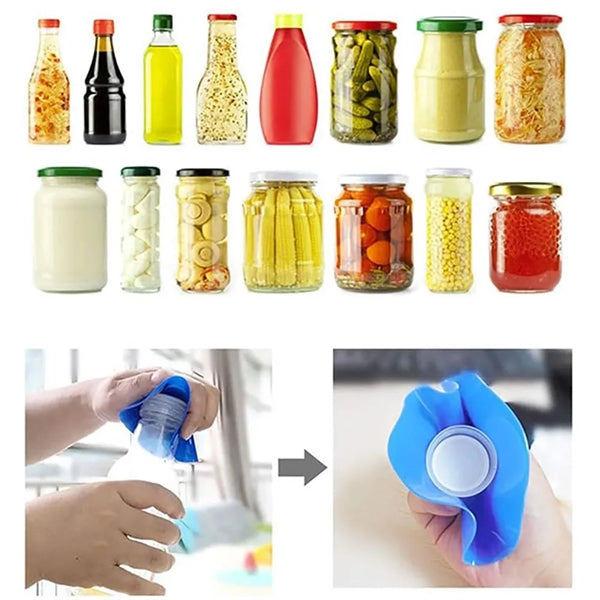 Rubber Jar Opener Gripper Silicone Heat Insulation Pad
