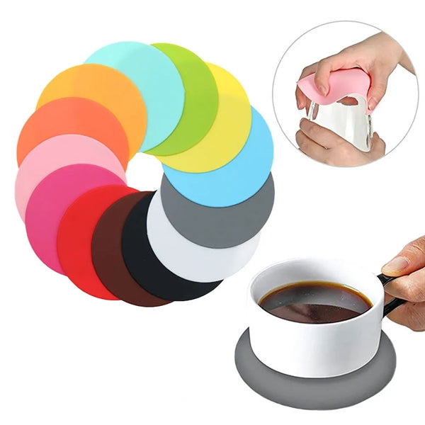 Rubber Jar Opener Gripper Silicone Heat Insulation Pad