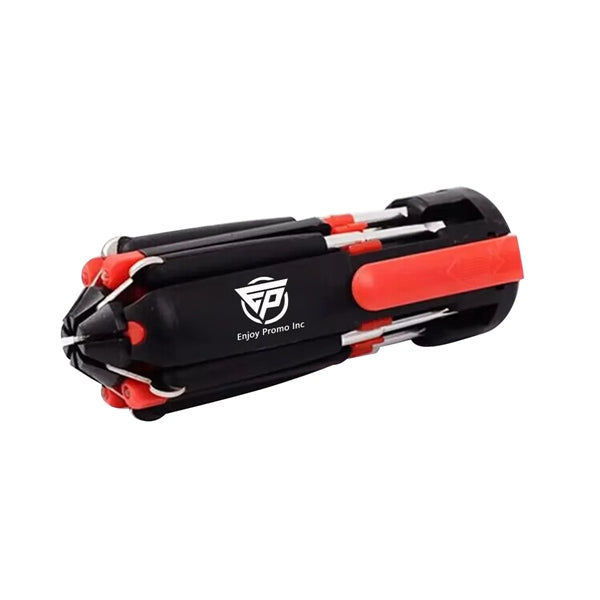 Multifunctional 8-in-1 Screwdrivers Tool with Flashlight