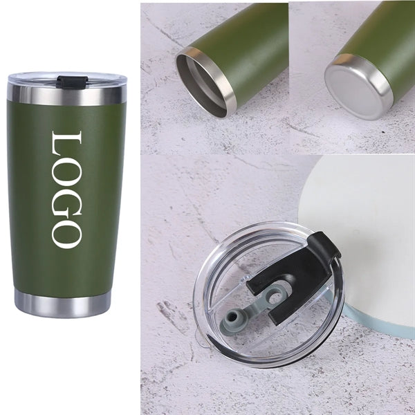 20 Oz Double Wall Vacuum Insulated Travel Mug