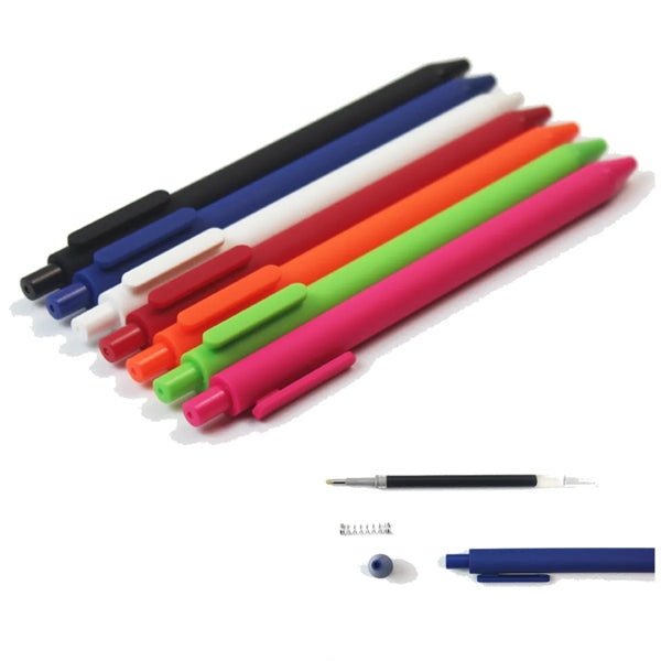 Candy Color Plastic Click Pen