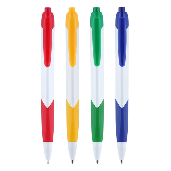 Colored triangle ballpoint pen