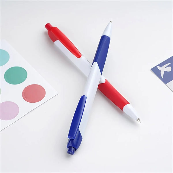 Colored triangle ballpoint pen