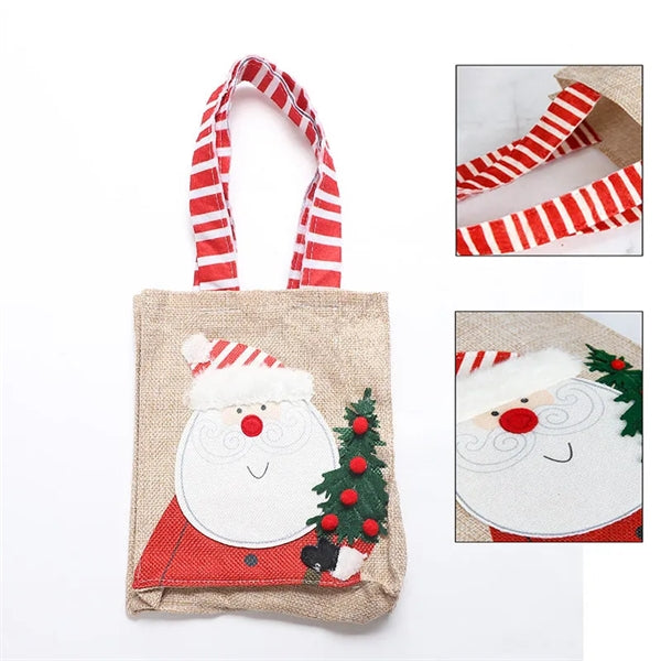 Burlap Tote Bag