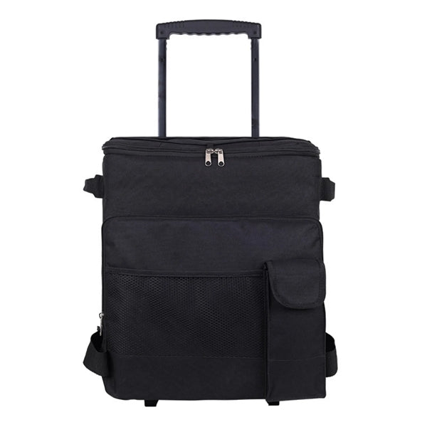 Leakproof Wheeled Collapsible Cooler Bag With Handle