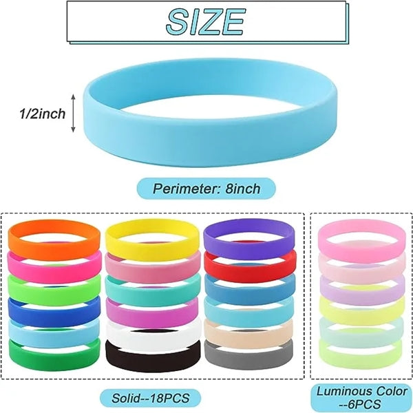 Glow Silicone Bracelets