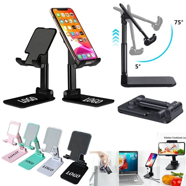Folding Desktop Phone Stand Adjustable Cellphone Holder