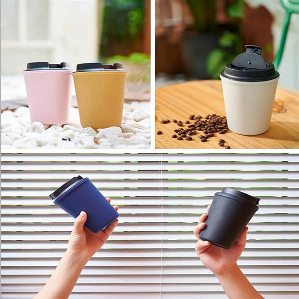 Portable Mini Wheat Straw Coffee Cup