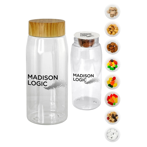 Bamboo Pattern 25 oz. Recycled Snack Bottle