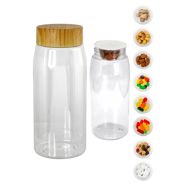 Bamboo Pattern 25 oz. Recycled Snack Bottle