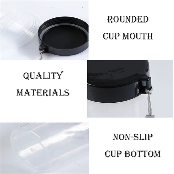 Portable Transparent Gift Water Cup