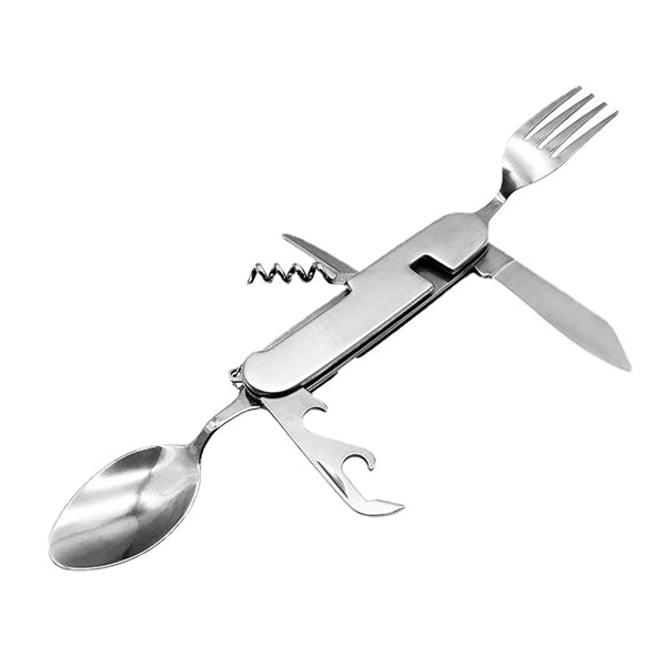 Portable Detachable 6-in-1 Folding Tableware