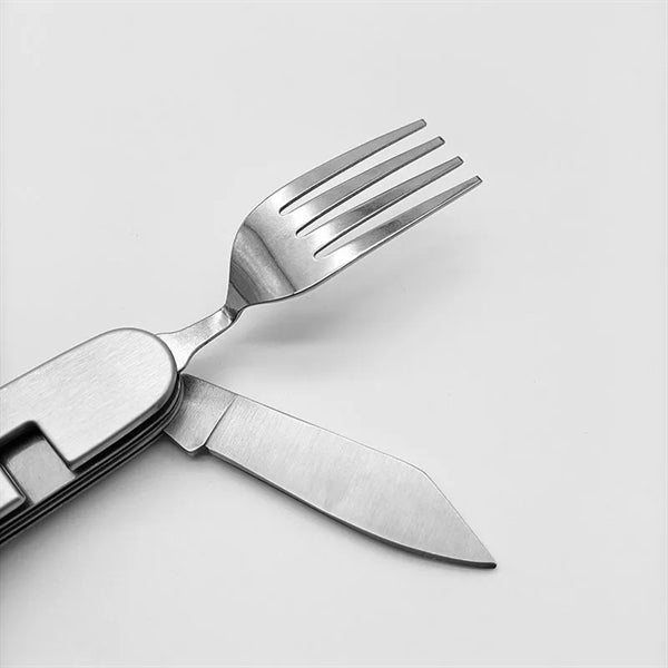 Portable Detachable 6-in-1 Folding Tableware