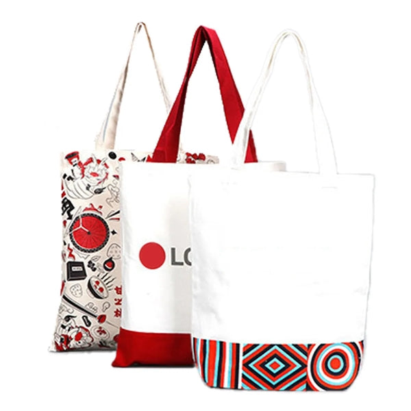 Small Natural Canvas Tote Tear-Resistant