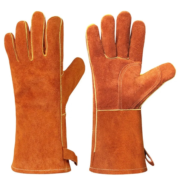 14 Inches Leather Forge Welding Gloves