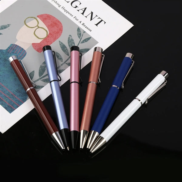 Metal Matte Twist Ballpoint Pen