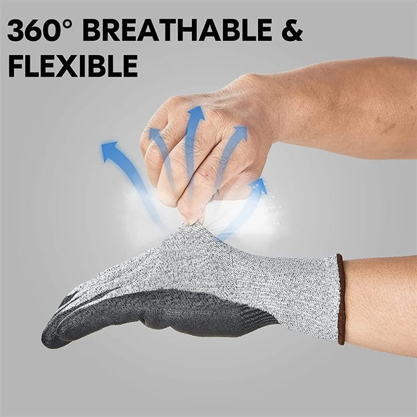 Breathable Nitrile Garden Gloves for Men Women,M-XL