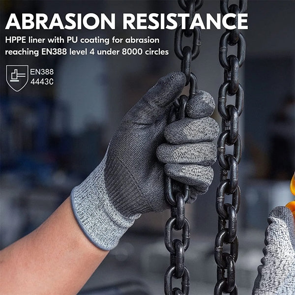 Breathable Nitrile Garden Gloves for Men Women,M-XL