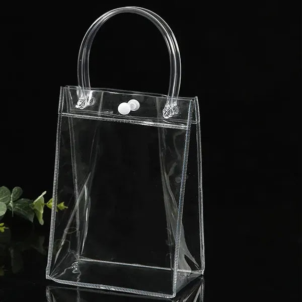 Transparent Soft PVC Gift Tote with Hand Loop