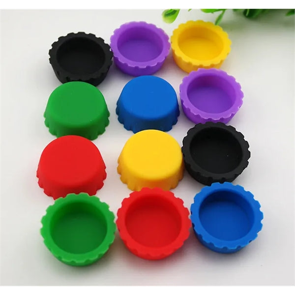 Prevents Drink Spiking - Silicone Bottle Caps