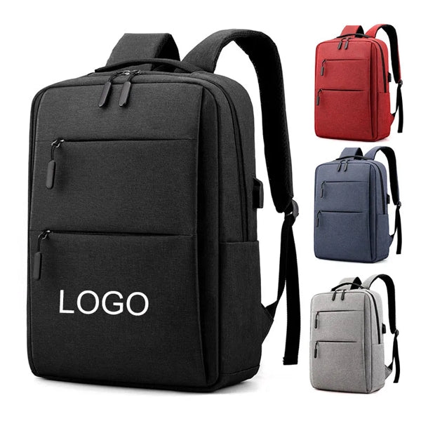 Computer Business Backpack with USB Charging Port