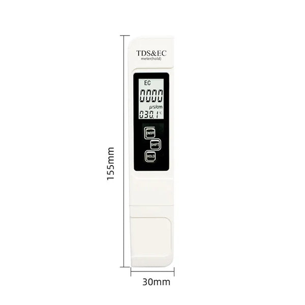 3 in 1 TDS, EC & Temperature Meter