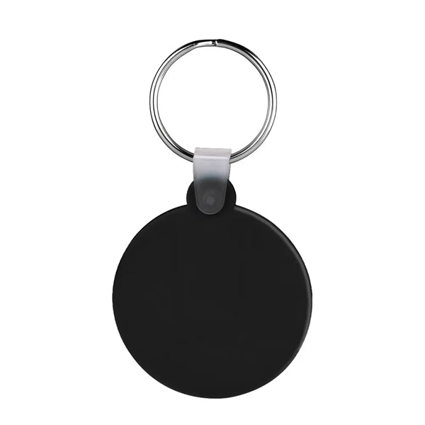 Round Shaped Silicone Keychain