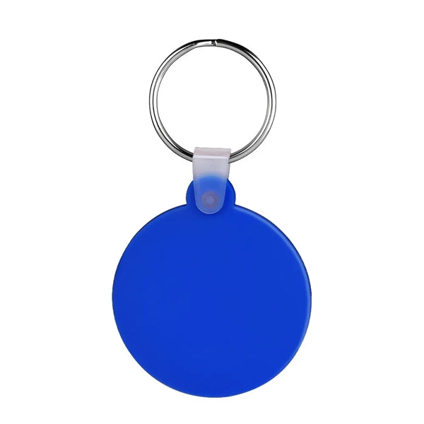 Round Shaped Silicone Keychain
