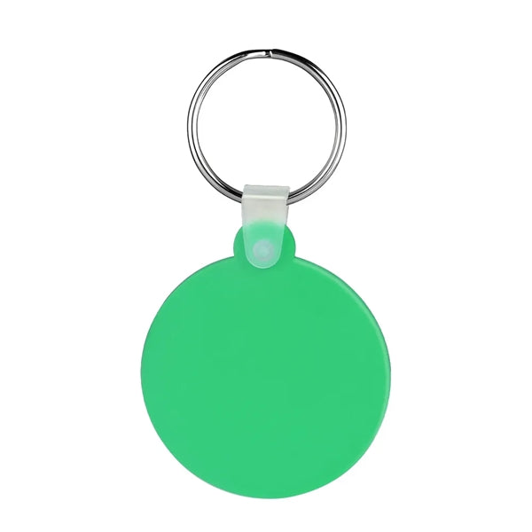 Round Shaped Silicone Keychain