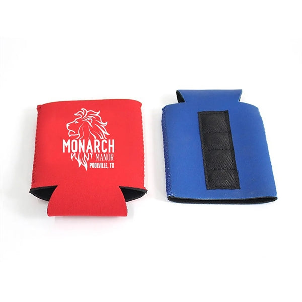 Neoprene magnetic beverage can cooler