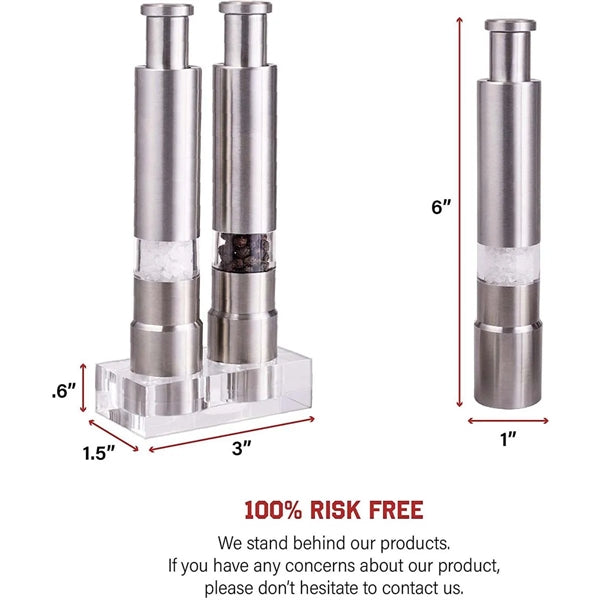 Press Salt Mill Or Pepper Grinder